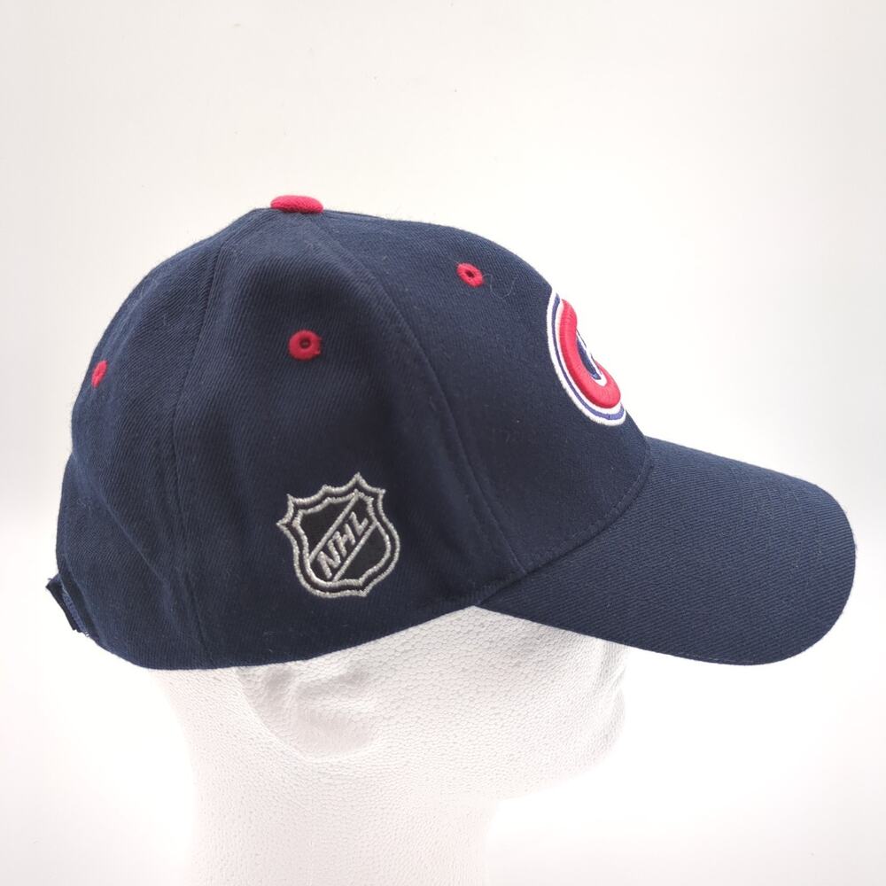 CCM Montreal Canadiens NHL Authentic Adjustable Hat Cap Navy Blue Red Logo Men's - Picture 4 of 6